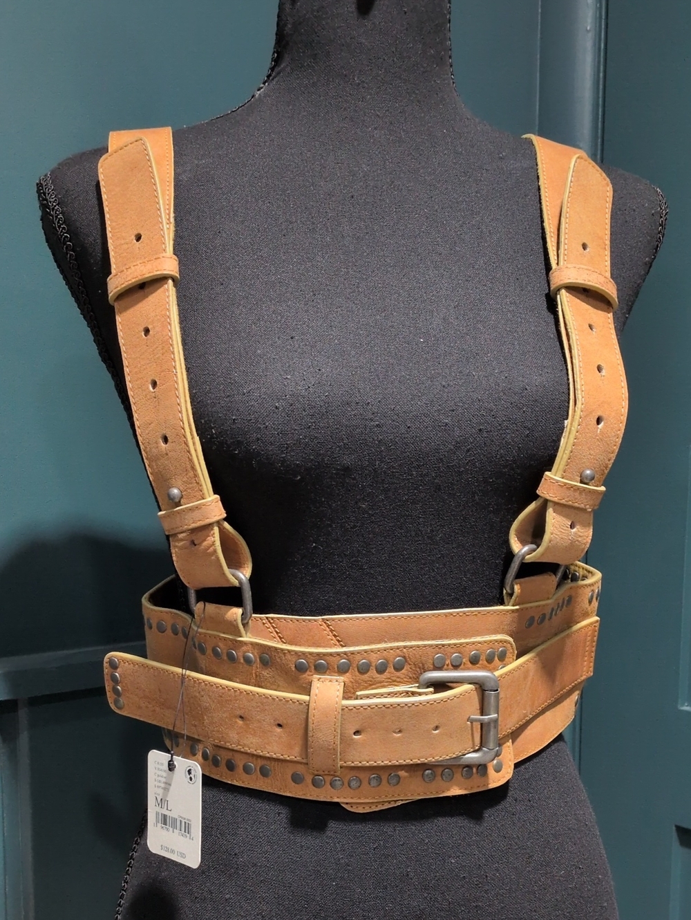 Free People Genuine Leather Harness